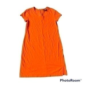 Orange cotton casual Tommy Bahama dress